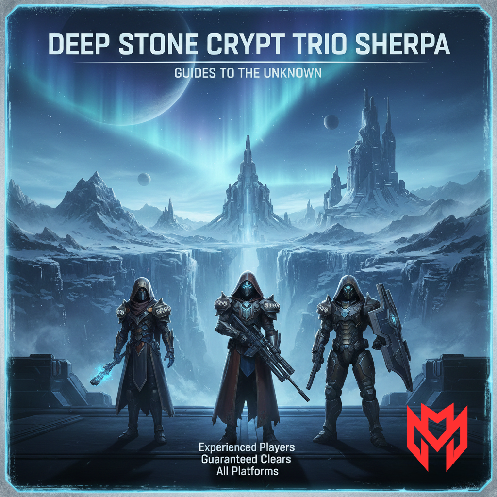 Destiny 2, Monolith Gaming, Deep Stone Crypt Trio, Sherpa Run